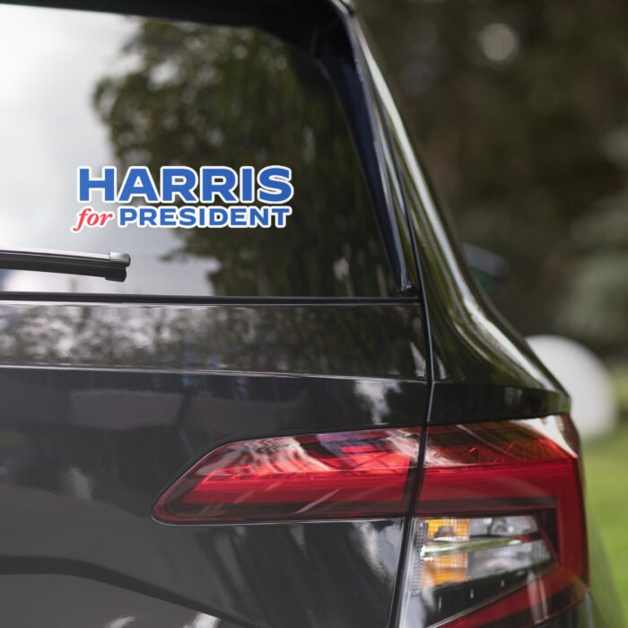 Harris for President Bubble free stickers