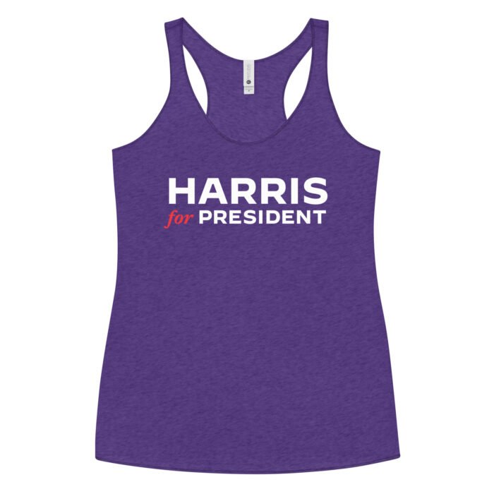 Harris for President Women's Racerback Tank