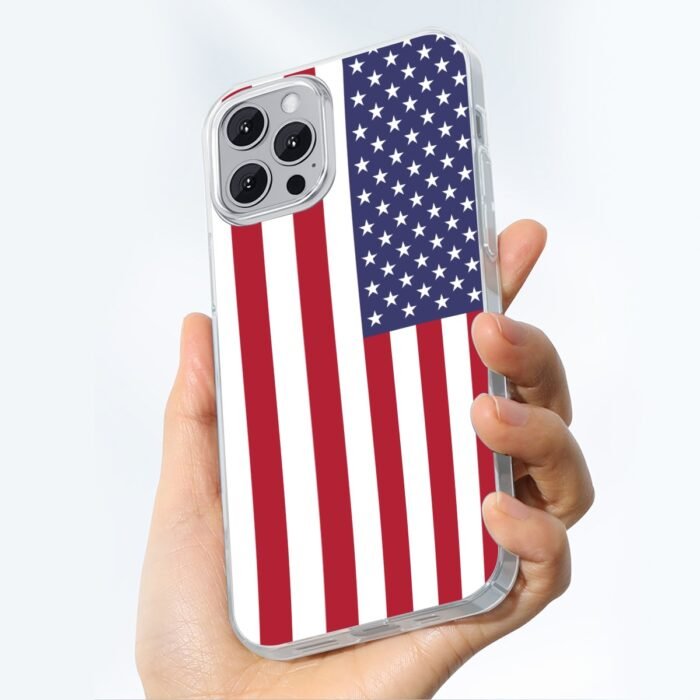 USA Flag iPhone Case