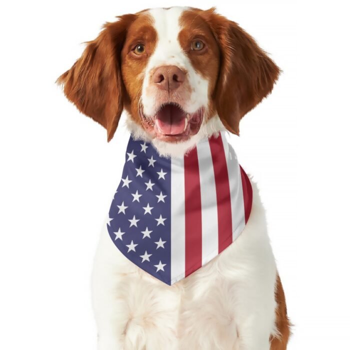 USA Flag Pet's Scarf - Image 1